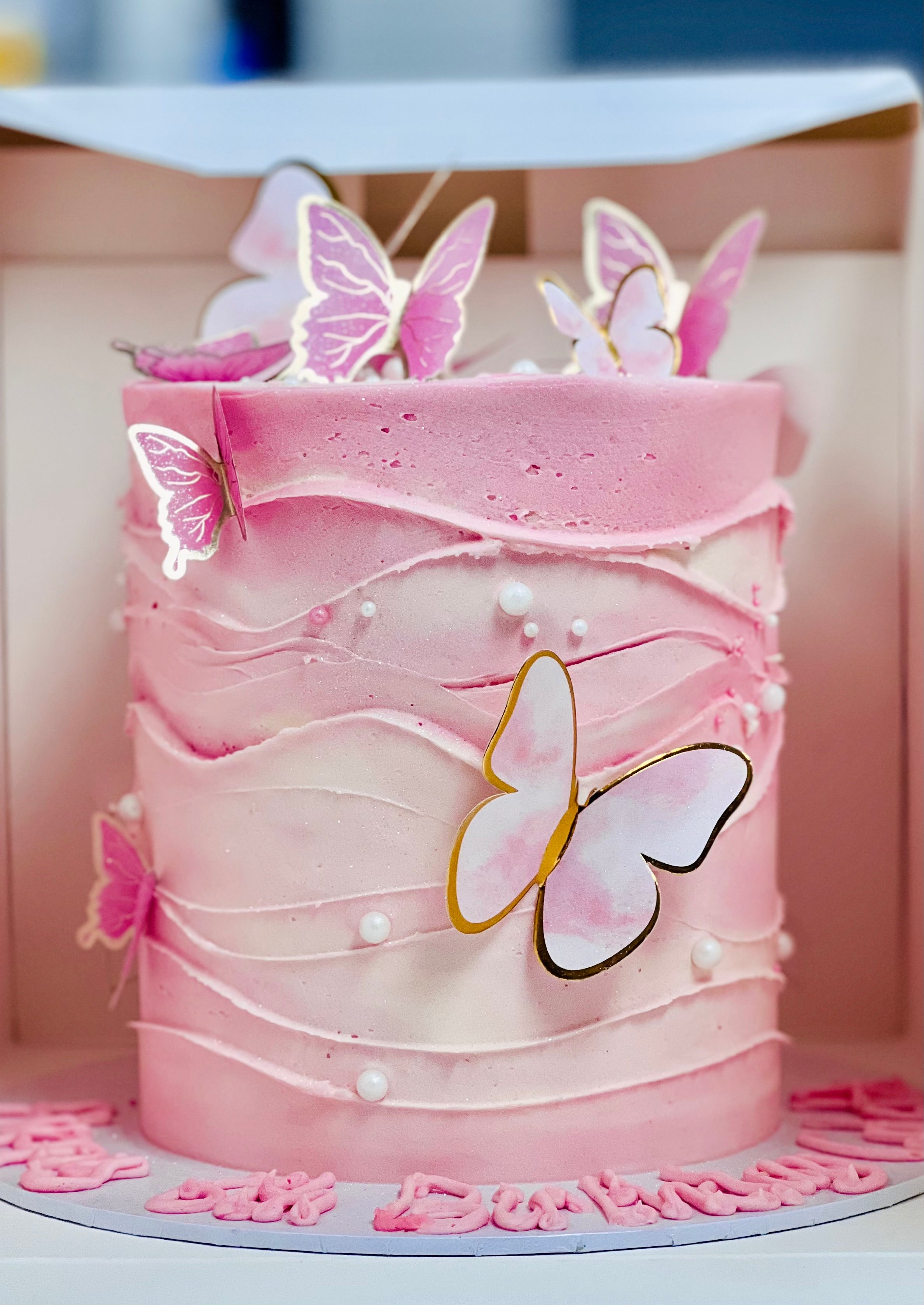 Shop for Fresh Princess in Beautiful Pink Dress Fondant Cake online - Kochi