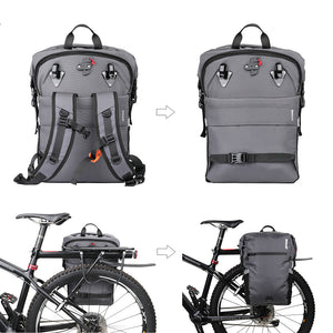 bike rear pannier bag