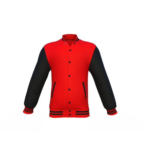 SATIN BLACK/RED - JacketShop.com