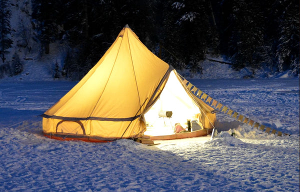 Snow and camping