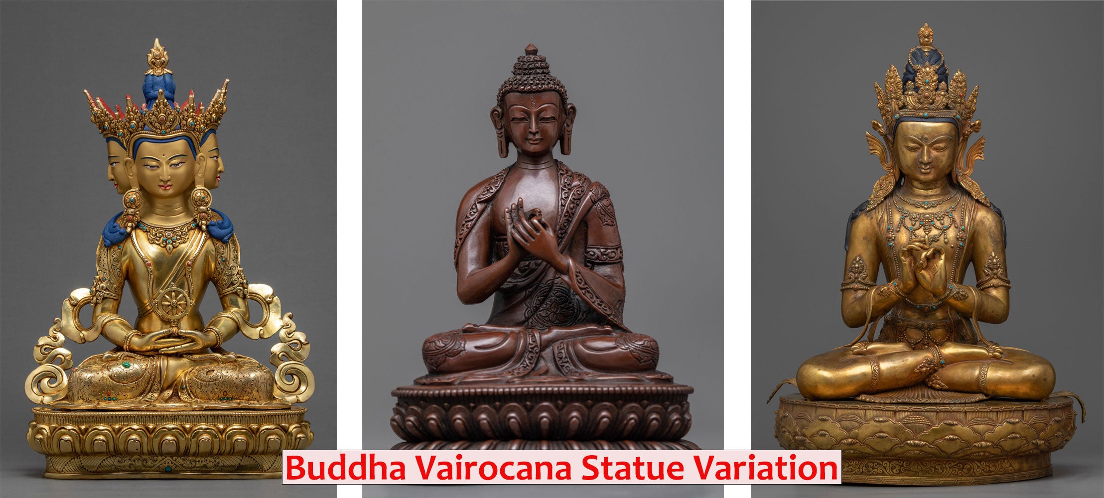 buddha vairocana statue variation