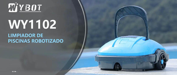 Robot limpiafondos Wybot 1102 para piscinas hasta 50 m²