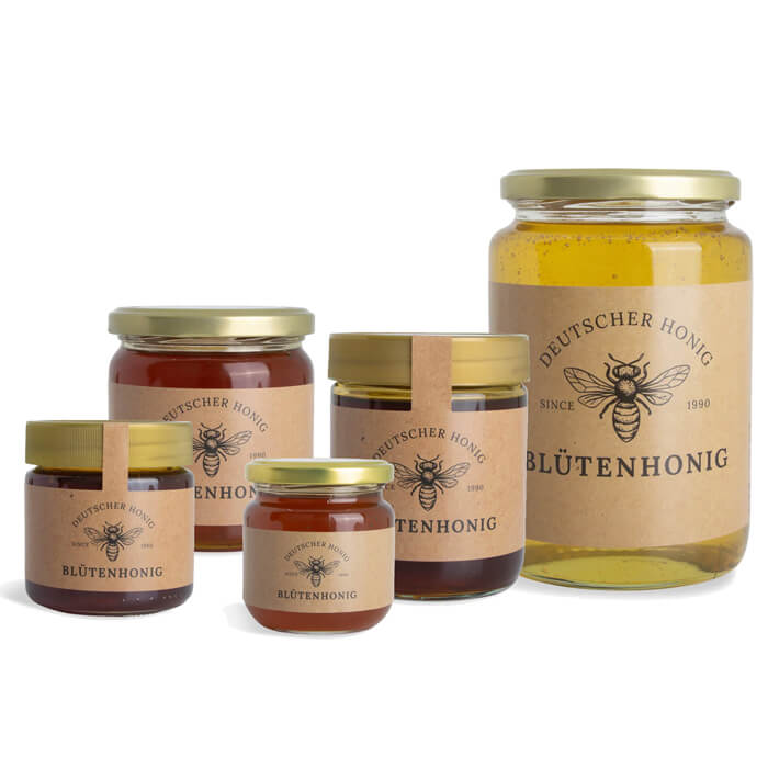Honigetiketten | Vorlagen zur Designserie Natürliche Nadja