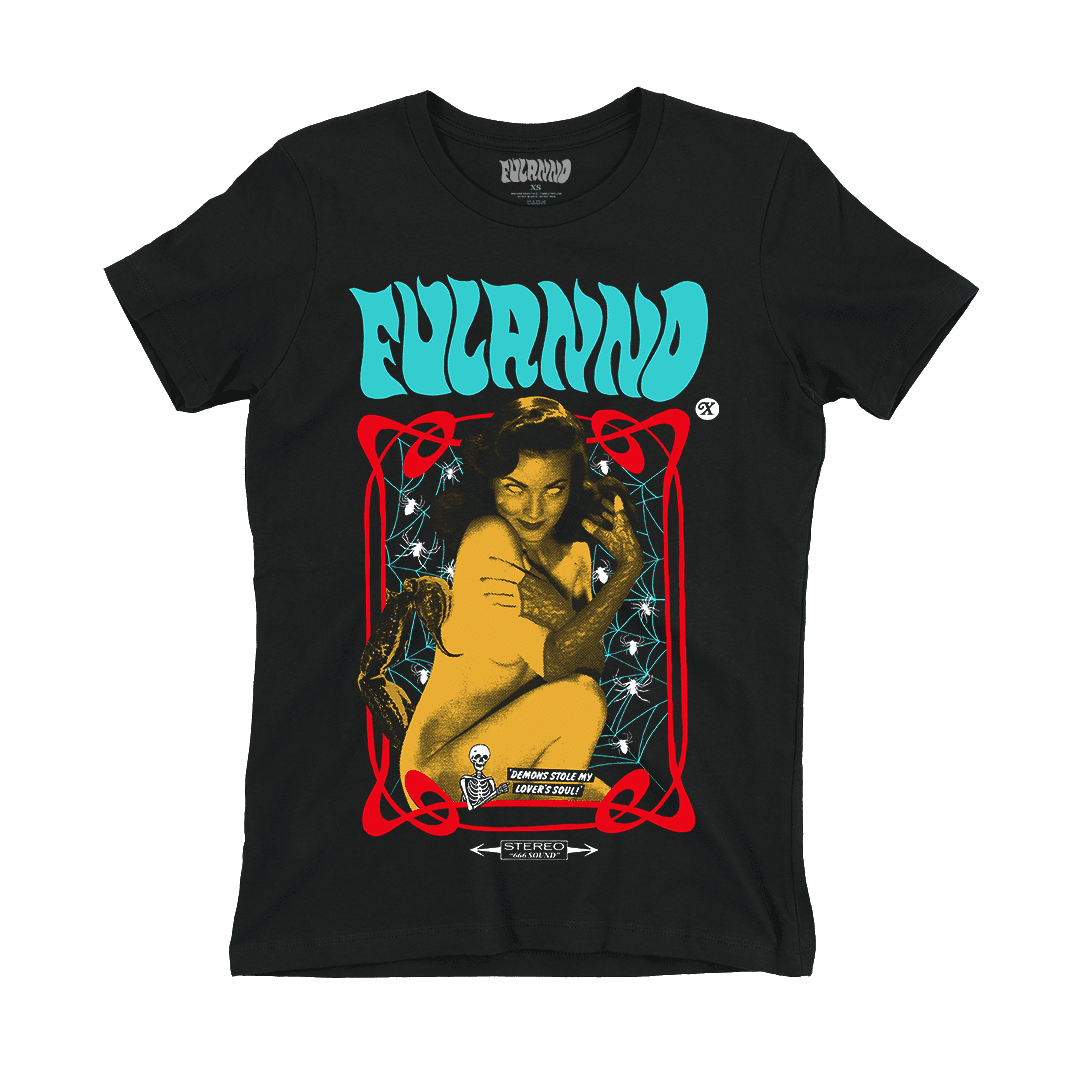 Fulanno - Evil & Dead Sounds Women’s T-Shirt - Black – Heavy Threads