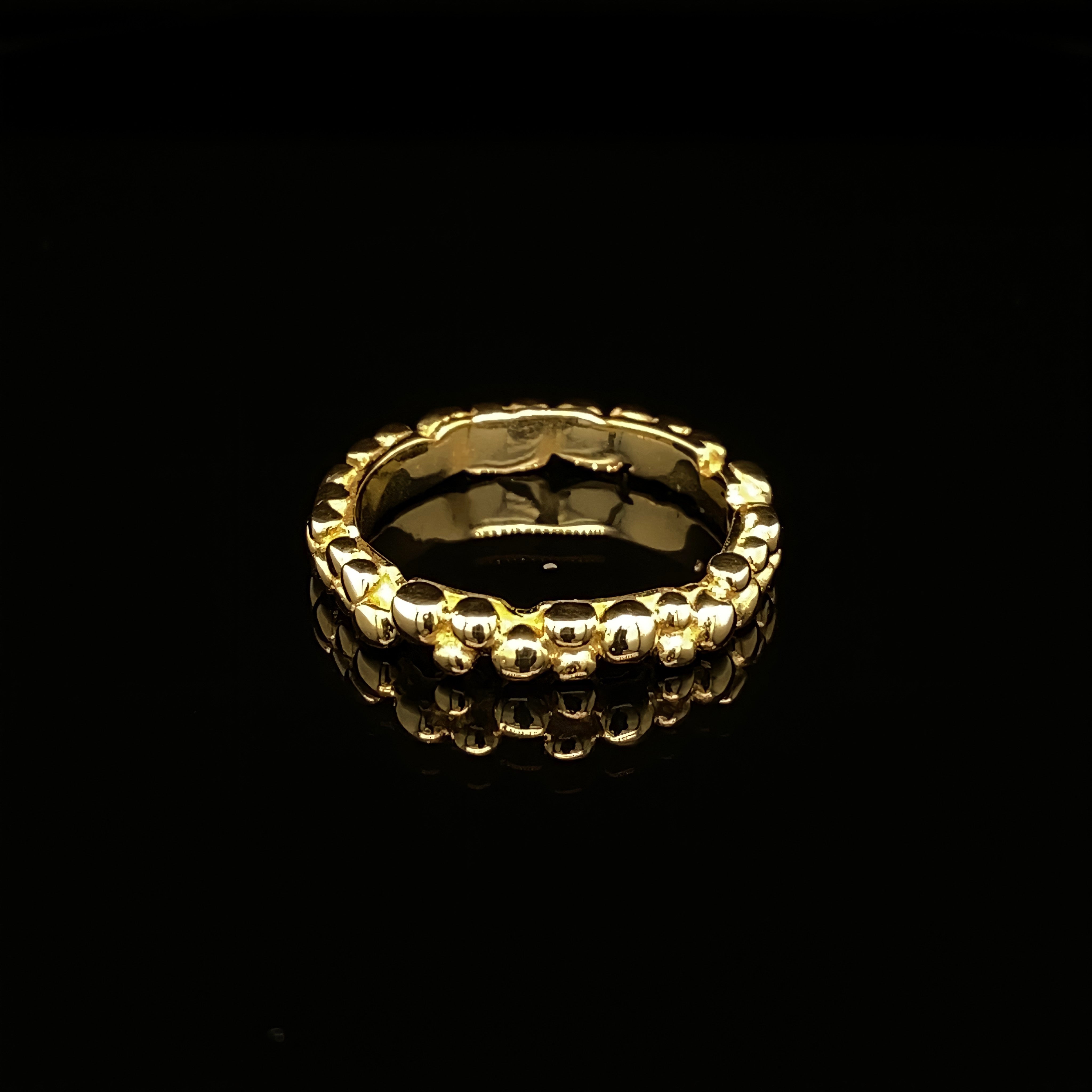 9ct Gold Mini Bubble Band