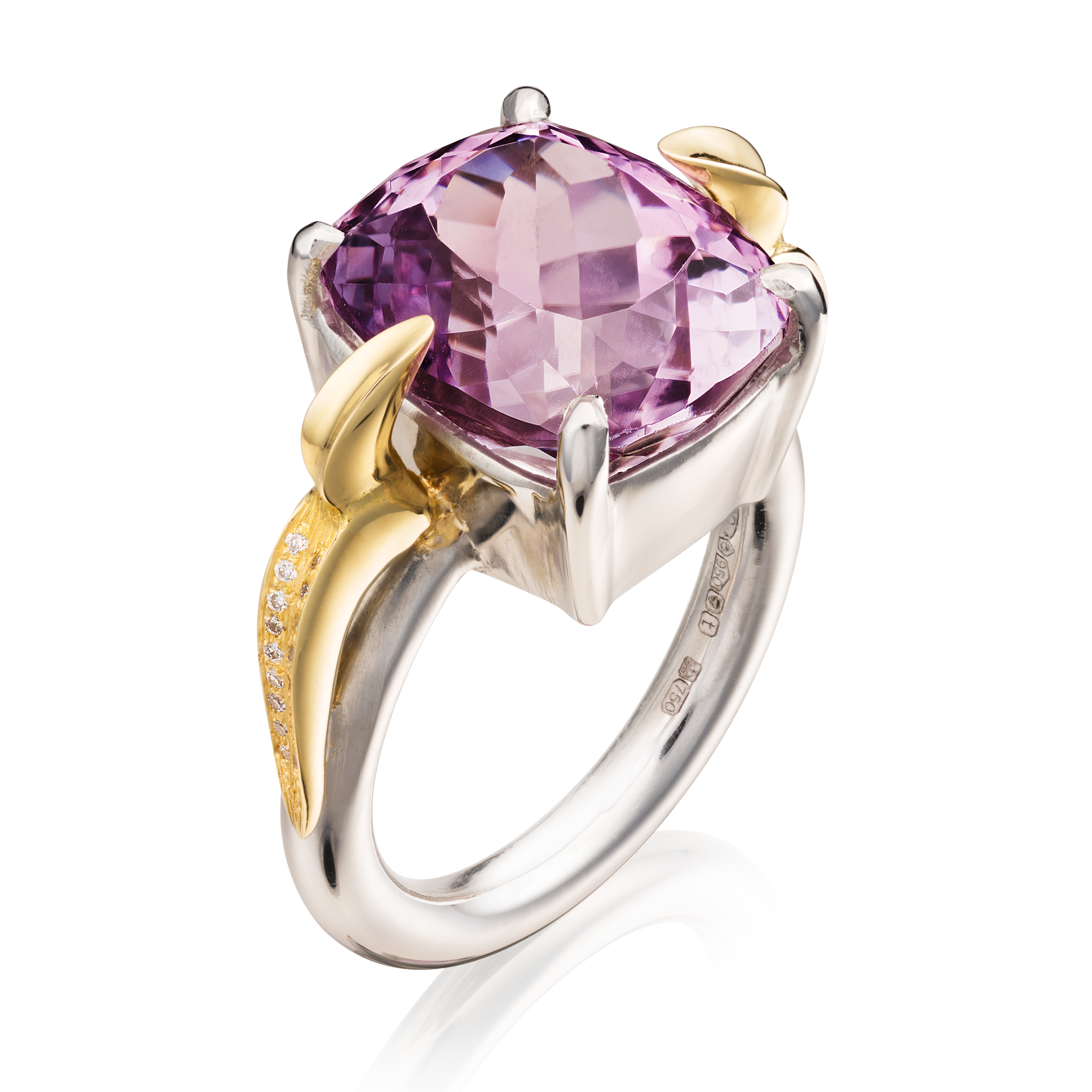 Kunzite Statement Ring