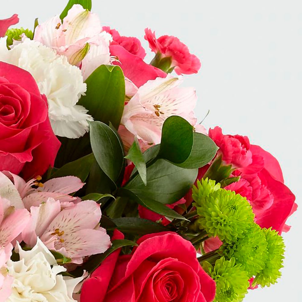 Rosas & Alstroemerias Bouquet, Hermosas y Decorativas Flores – Fresh  Flowers Orlando