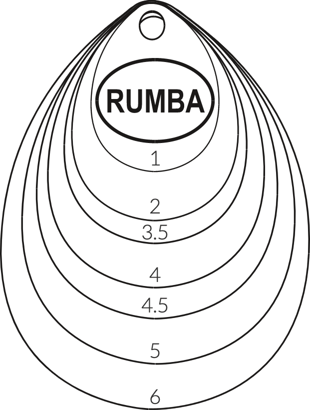 Rumba Doll Colorado Blade Size