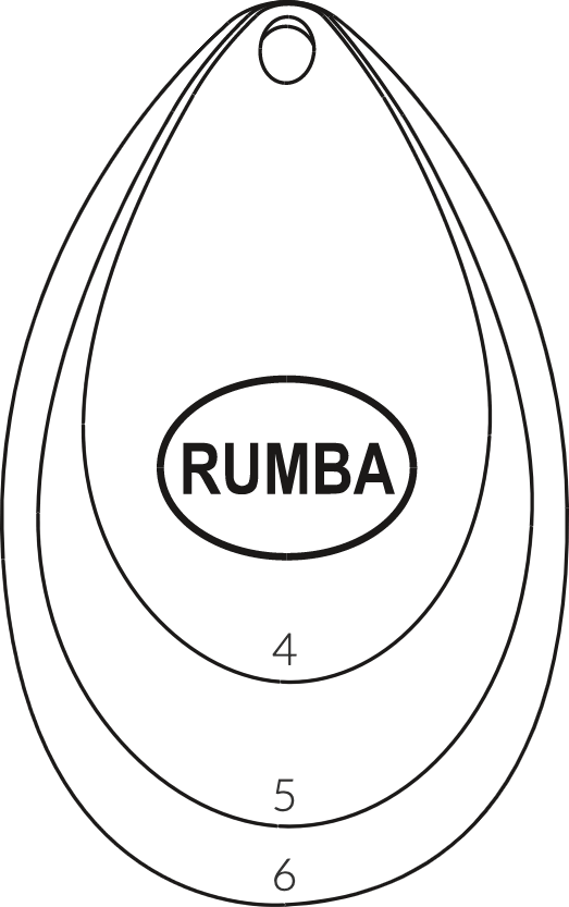 Rumba Doll Indiana Blade Size