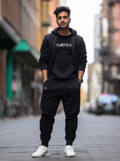 Black Joggers Image 1
