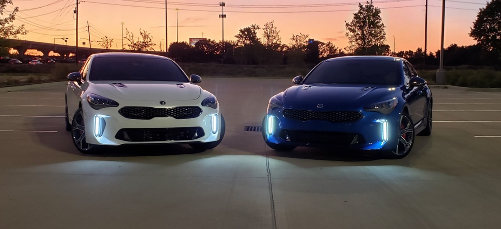 kia stinger drl