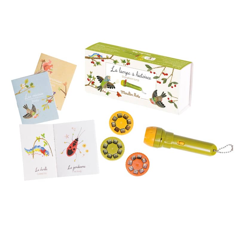 Moulin Roty Coloring Books & Stickers Botanist Garden Theme - Bebeprecious