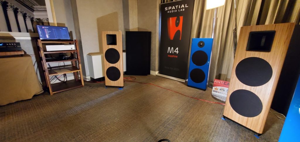 Linear Tube Audio and Spatial with a Wolf Alpha 3 SX Audio Server at Capital Audiofest 2021