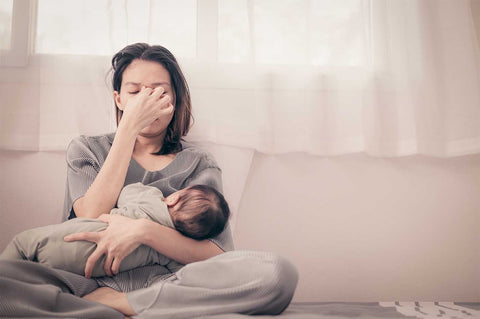 postpartum eczema can be stressful