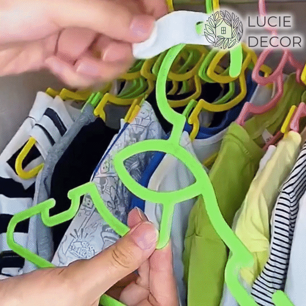 2PCS Space Saving for Hangers, Clothes Hanger Connector Hooks