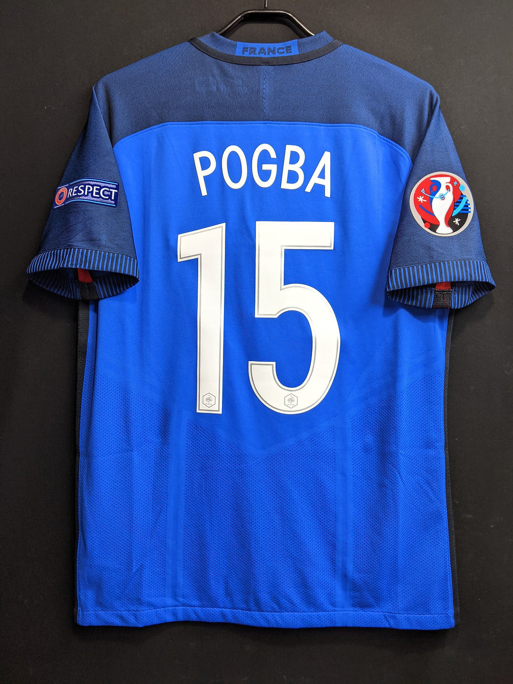 16 フランス代表 H Condition A Size L 15 Pogba オーセンティック Euroパ Vintage Sports Football Store