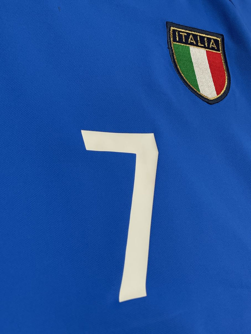 【2002】イタリア代表（H）/ CONDITION：New / SIZE：XL / #7 / DEL PIERO / 日韓W杯パッチ