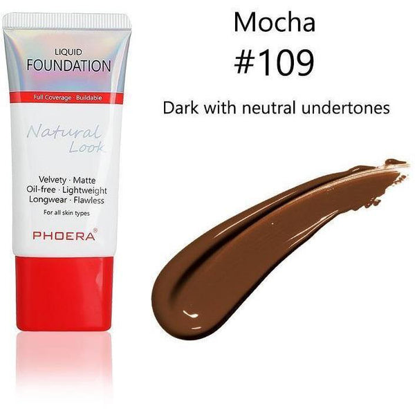 Phoera Flawless Lasting Matte Liquid Foundation Tube 14