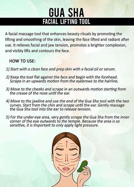 Jade Roller & Gua Sha Massage Tool 5