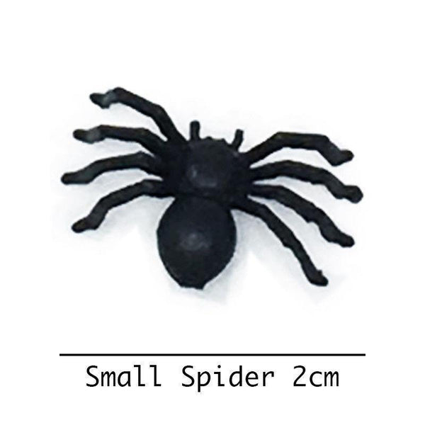 100pcs Fake Spider Halloween 3