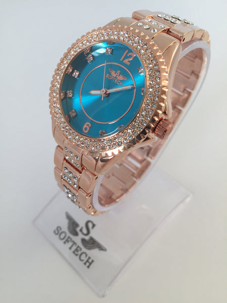 DIAMANTE WRIST WATCH 5