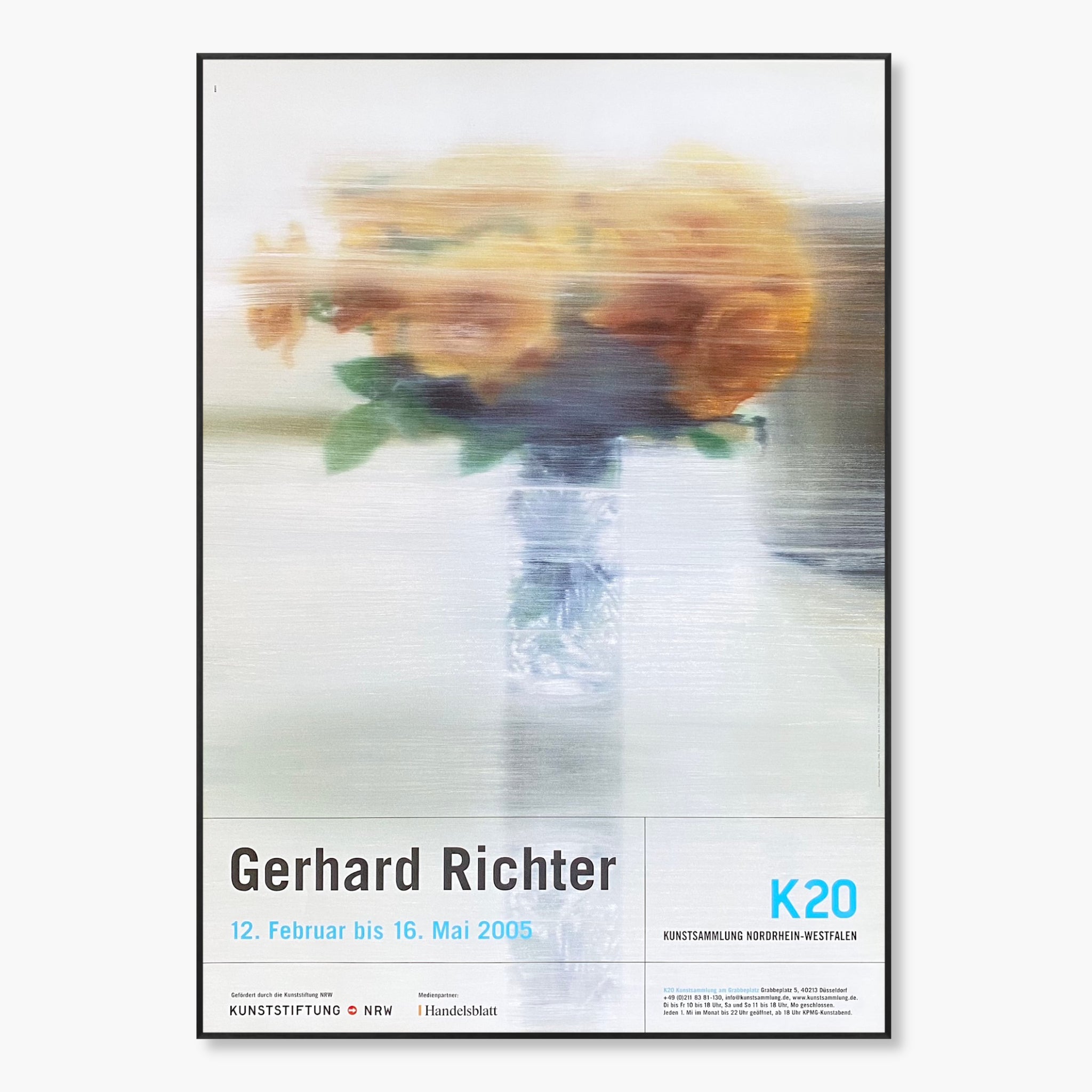 ポイント2倍 Gerhard Richter ゲルハルト・リヒター展 限定ポスター