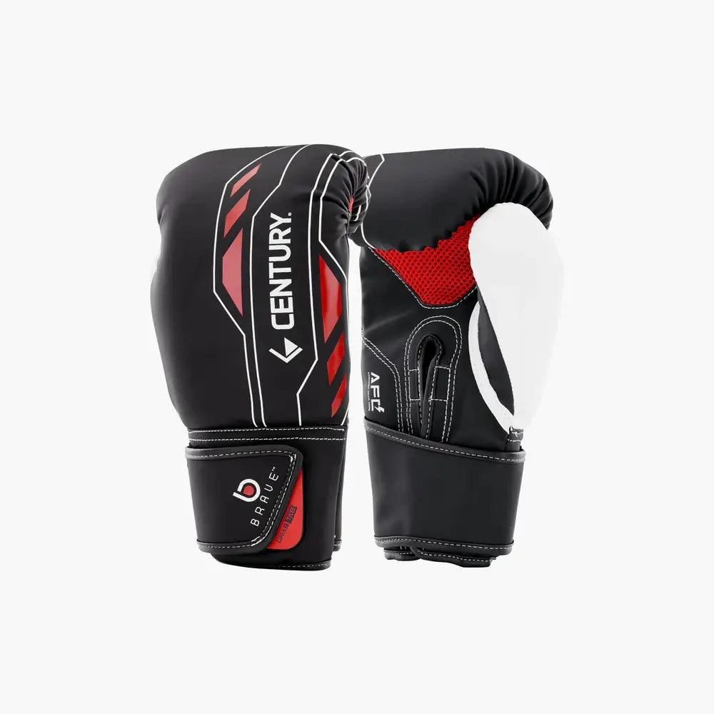 Brave Grip Bag Gloves - Red/Black – Century Martial Arts