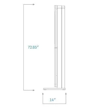 nordicTrack Vault standalone dimensions