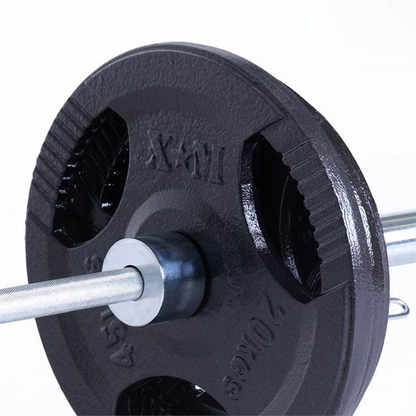 xm fitness olympic weight set with bar