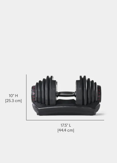 Dumbbell Side Dimensions