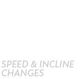 33% Faster Speed and Incliine Changes