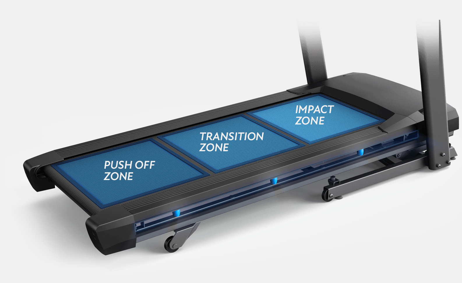 T101 treadmill sections