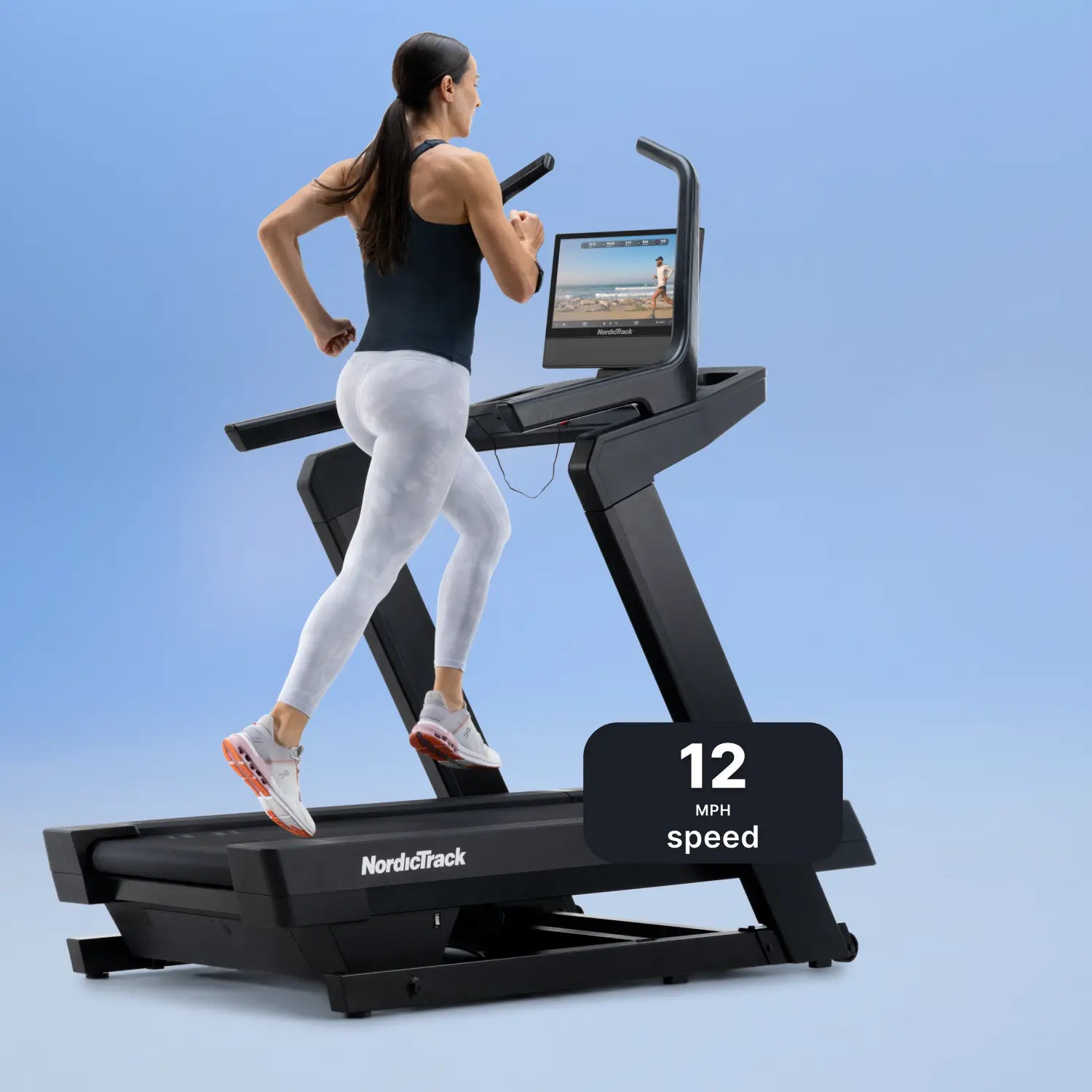 Woman on Treadmill