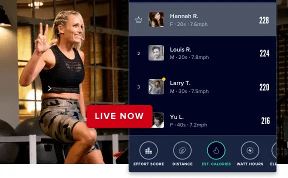 live workout leaderboard