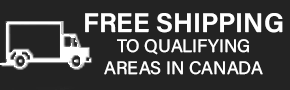 free shipping to qualifying areas in canada