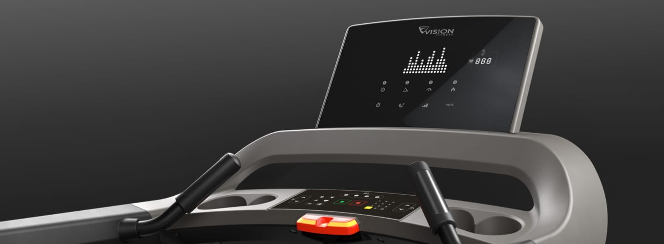 vision fitness t600 console