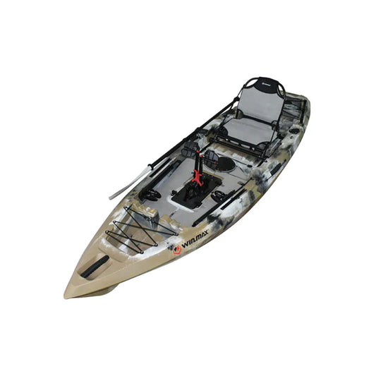 WIN.MAX Killer Whale Single Fishing Kayak with Pedal System and 1 Comb –  TOB Outdoors Canada