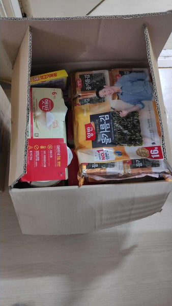 Получение посылки с продуктами во время прохождения карантина и самоизоляции в Корее