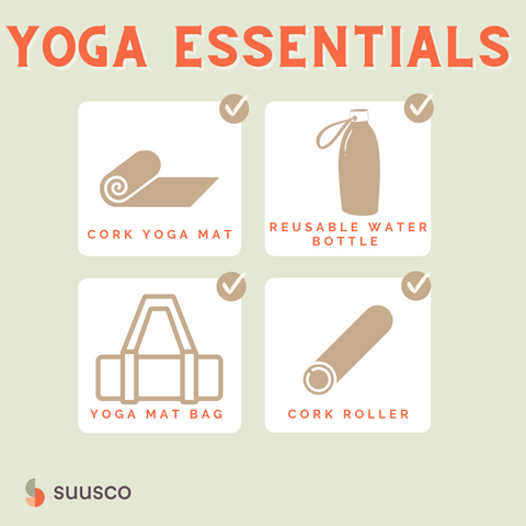 Yoga essentials infographic suusco