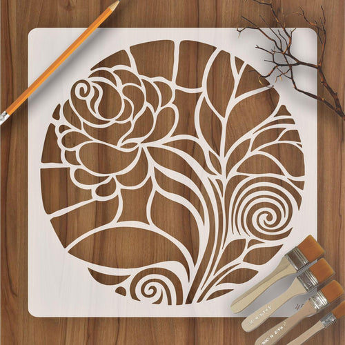 Wall Decoration Mandala Reusable Stencil for Canvas and wall painting. –