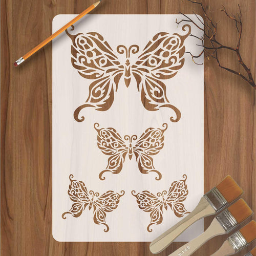 Monarch Butterfly Silkscreen Stencil, Reusable, Adhesive Canvas, Fabric,  Cards, Glass, Ceramics, Tile, Walls, Wood, Plastic, Stone, Clay. -   Canada