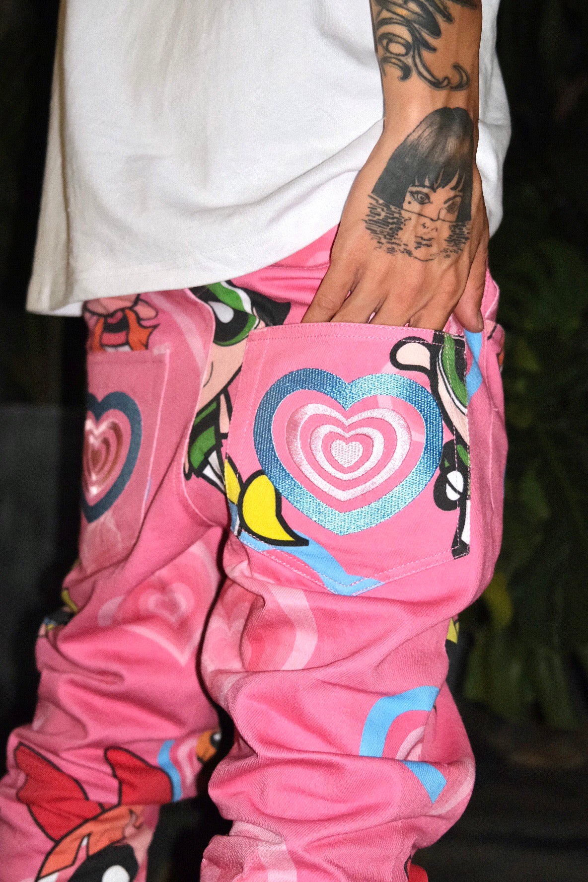 AONE4SURE The Powerpuff Girls Pink Pants