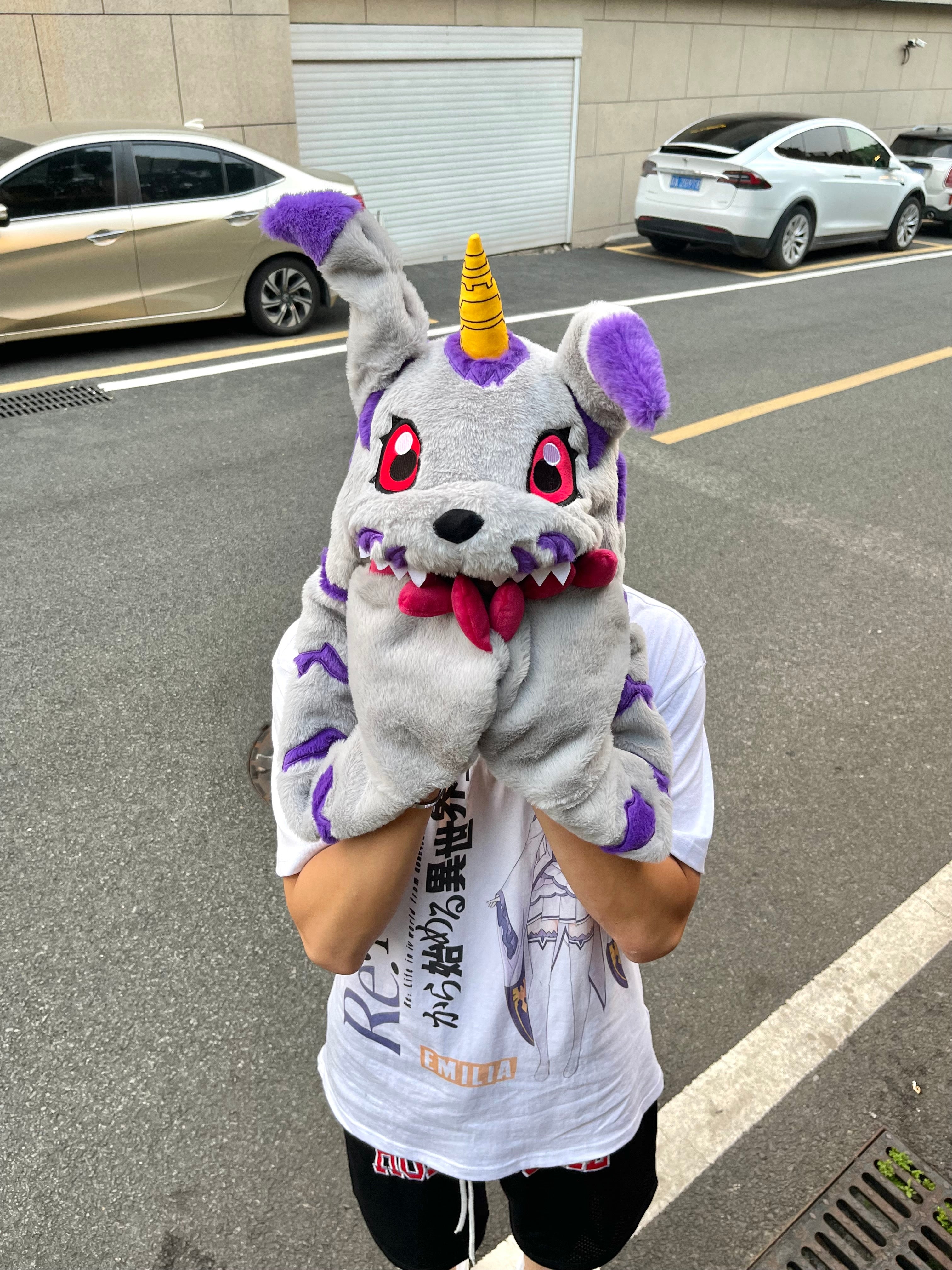 通販 AONE4SURE ガブモン Gabumon HAT ハットキャップ kids-nurie.com