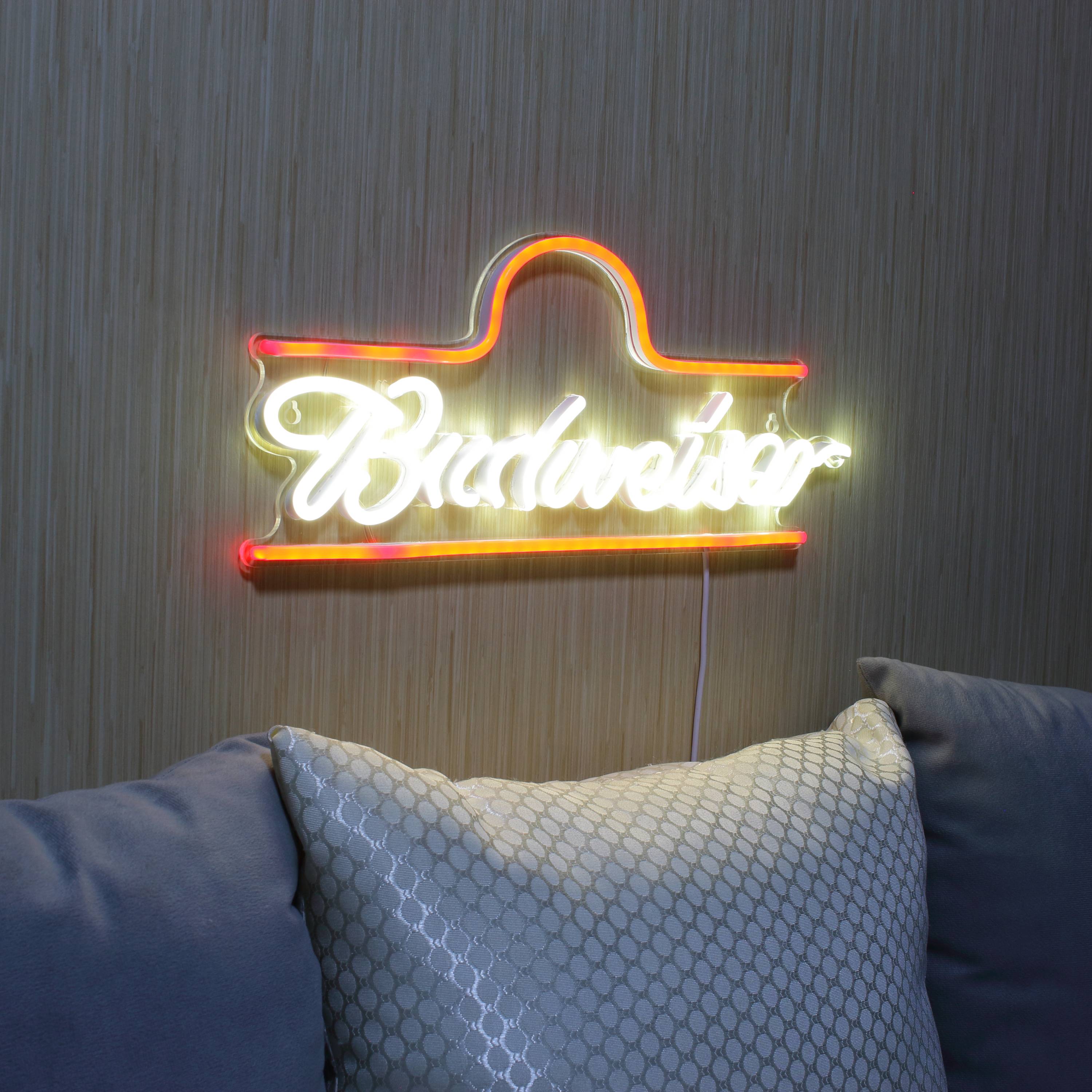 Budweiser Large Flex Neon LED Sign|PRO LED SIGN