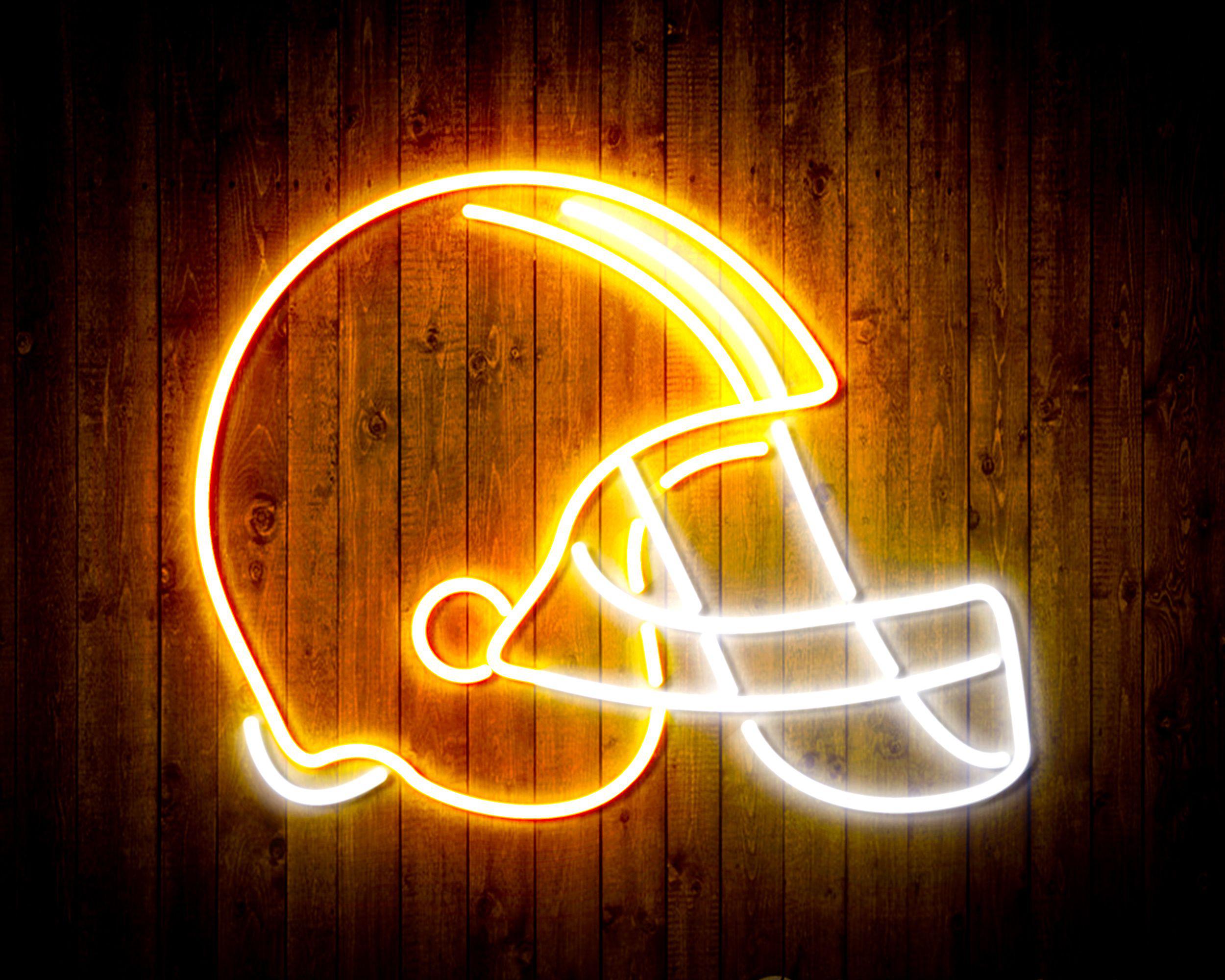 Cleveland Browns Neon-Like Flex LED Sign Dual Color | Birthday Gift For Him