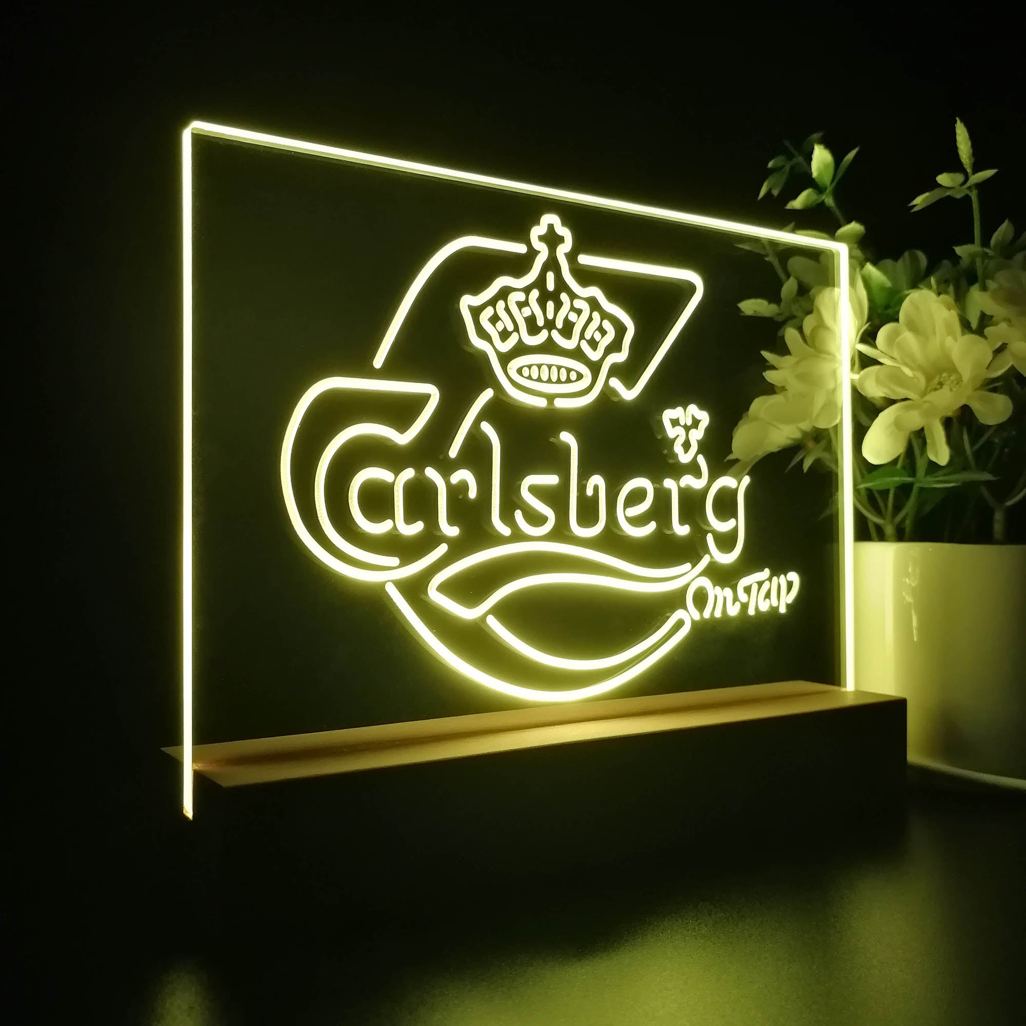 Carlsberg Beer Neon Sign Pub Bar Lamp