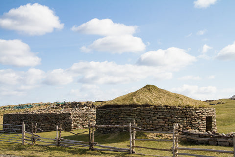 Old Scatness archaeological site - Shetland