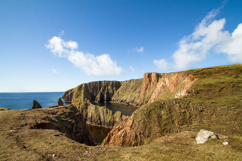 Coastline of Westerwick - Shetland