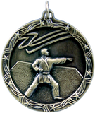 Shooting Star Karate Medal - 1.75"