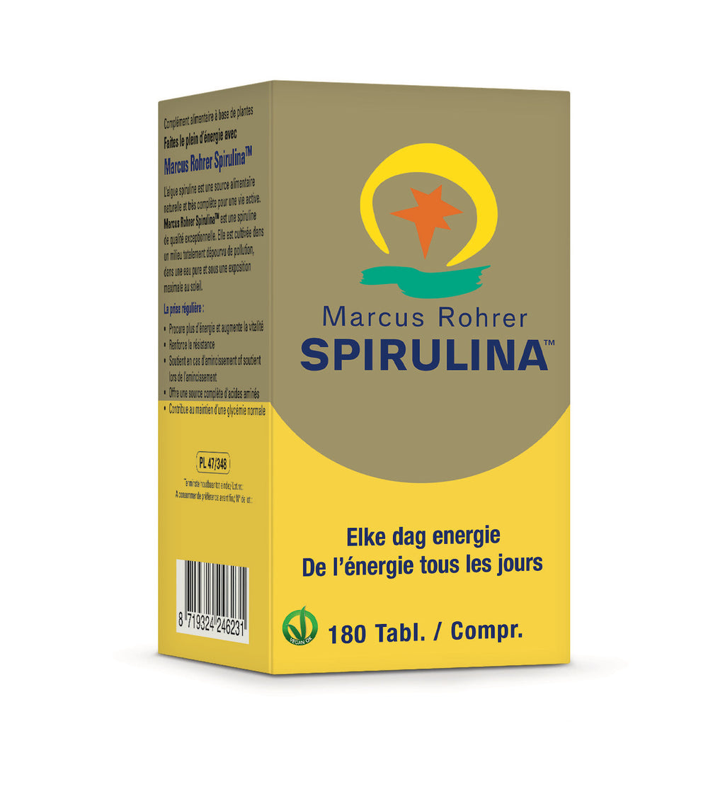 Teken Verfrissend handtekening Marcus R. Spirulina 180 tabl.